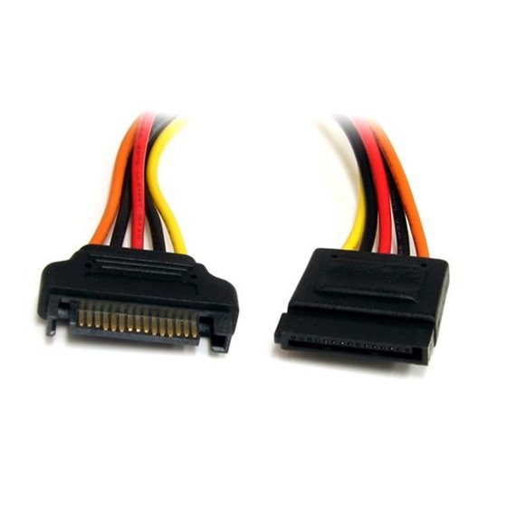 Cable de 30cm de Extensión de Alimentación Corriente SATA - 15 pines