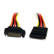 Cable de 30cm de Extensión de Alimentación Corriente SATA - 15 pines