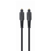 Toslink, 1m cable de audio Negro