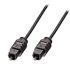 35210 cable de audio 0,5 m Toslink Negro