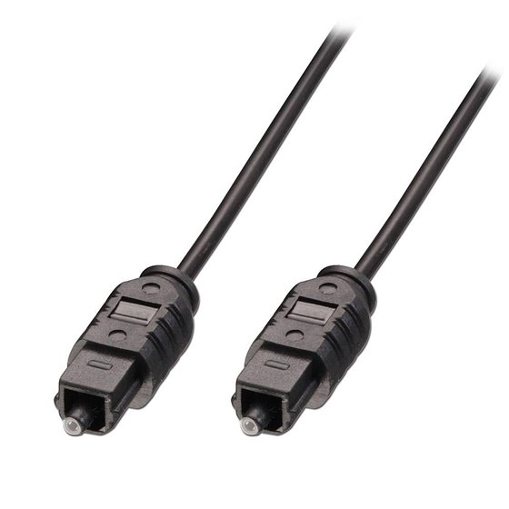 35210 cable de audio 0,5 m Toslink Negro