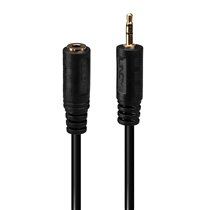 35698 cable de audio 0,2 m 2,5mm 3,5mm Negro