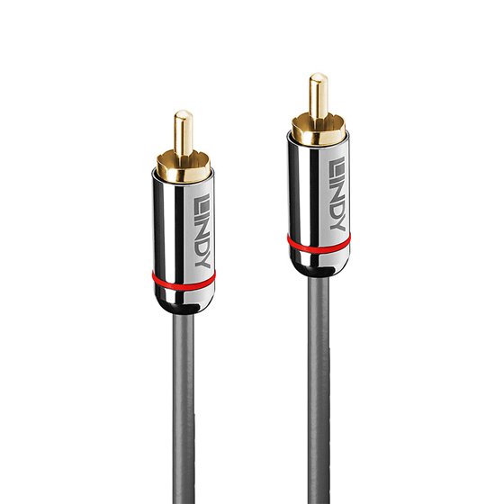 35339 cable de audio 1 m RCA Antracita