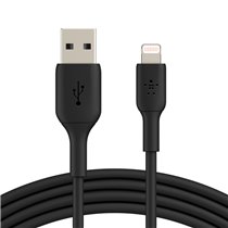 CAA001BT1MBK cable de conector Lightning 1 m Negro