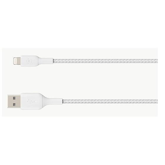 CAA002BT2MWH cable de conector Lightning 2 m Blanco