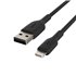 CAA001BT0MBK cable de conector Lightning 0,15 m Negro