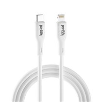 cable USB-C/Lightning 100 cm blanco Q3.0 3A