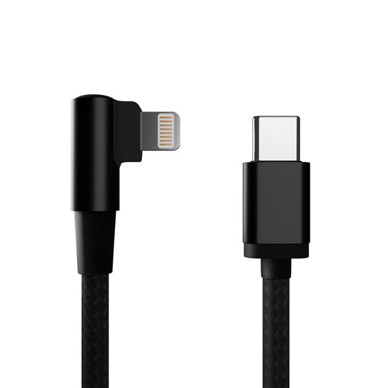 CC-USB2-CMLML-0.2M cable de conector Lightning 0,2 m Negro