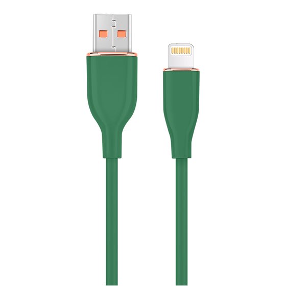 CC-USB2S-AM8PM-1.5M-G cable de conector Lightning 1,5 m Verde