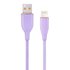 CC-USB2S-AM8PM-1.5M-P cable de conector Lightning 1,5 m Violeta