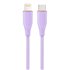 CC-USB2S-CM8PM-1.5M-P cable de conector Lightning 1,5 m Violeta
