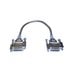 3750X Stack Cable de fibra óptica e InfiniBand 0,3 m Negro