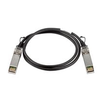 DEM-CB100S Cable de fibra óptica e InfiniBand 1 m SFP+ Negro