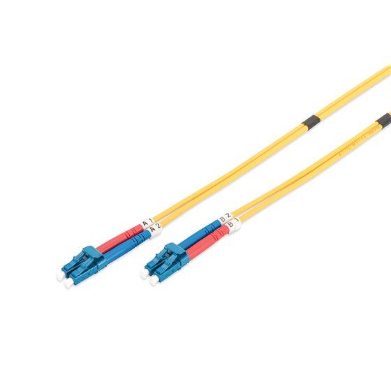 Cable de conexión modo único de fibra óptica, LC/LC