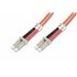 Cable de conexión multimode de fibra óptica, LC/LC