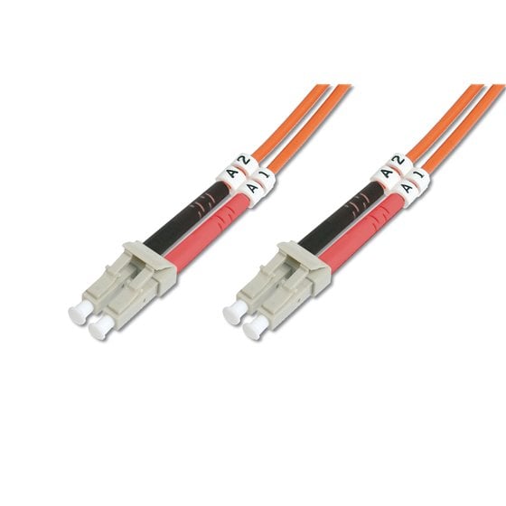 Cable de conexión multimode de fibra óptica, LC/LC