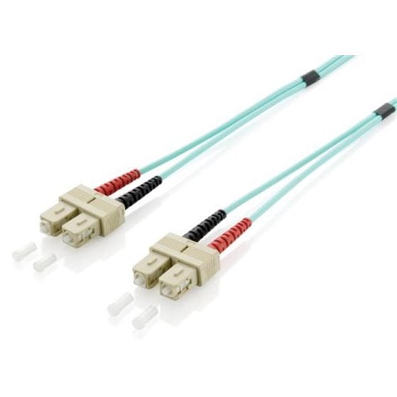 255321 Cable de fibra óptica e InfiniBand 1 m SC Turquesa
