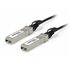 DAC-0103 Cable de fibra óptica e InfiniBand 3 m SFP+ Negro, Acero inoxidable
