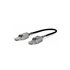 STACK-T4-1M Cable de fibra óptica e InfiniBand Negro, Gris