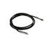 AT-QSFP1CU Cable de fibra óptica e InfiniBand 1 m QSFP+ Negro, Plata