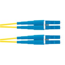 5m OS2 LC Duplex Cable de fibra óptica e InfiniBand Amarillo