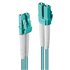46372 Cable de fibra óptica e InfiniBand 3 m LC Turquesa