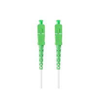 FO-SASA-SS21-0300-WH cable de fibra optica 30 m SC G.657.A2 Blanco