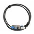 XS+DA0001 Cable de fibra óptica e InfiniBand 1 m SFP/SFP+/SFP28 Negro