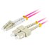 FO-LUSU-MD41-0010-VT Cable de fibra óptica e InfiniBand 1 m LC SC LC/SC Violeta