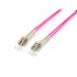 255516 Cable de fibra óptica e InfiniBand 10 m LC Beige, Violeta
