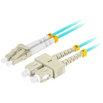 FO-LUSU-MD31-0020-TQ Cable de fibra óptica e InfiniBand 2 m 2x LC 2x SC LC/SC Color aguamarina