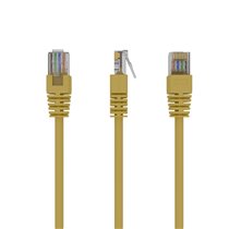 PP12-1M/Y cable de red Amarillo Cat5e U/UTP (UTP)