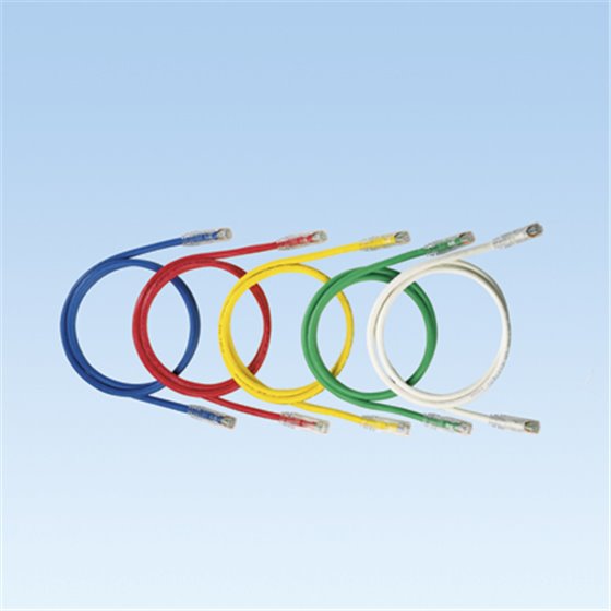 Category 6 UTP Patch Cord for Use with NetKey Category 6 Components cable de red Blanco 3 m