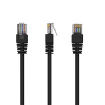 PP12-2M/BK cable de red