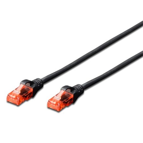 IM1020 cable de red Negro 3 m Cat6 U/UTP (UTP)