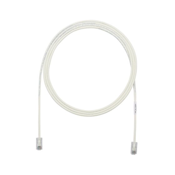 Cat 6A 28AWG UTP Patch Cord, CM/LSZH, Of cable de red Blanco 1 m Cat6a U/UTP (UTP)