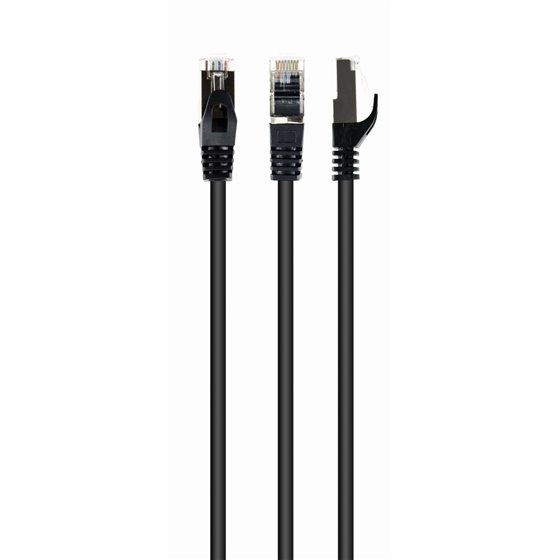 PP6A-LSZHCU-BK-1M cable de red Negro Cat6a