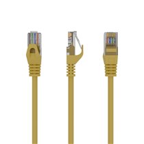 PP6U-0.5M cable de red Amarillo 0,5 m Cat6 U/UTP (UTP)