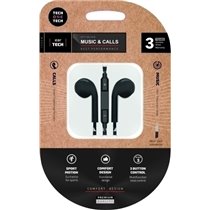 AURICULARES TECHONE BOTON MINI JACK NEGR