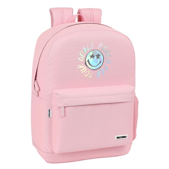 Mochila Casual SMILEY Iris 32 x 43 x 14 cm.