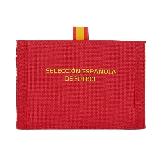 Billetero Cartera SELECCION ESPAÑOLA DE FUTBOL 12,5 x 9,5 cm.
