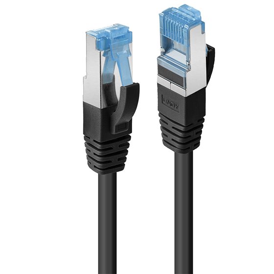 47412 cable de red Negro 1 m Cat6a S/FTP (S-STP)