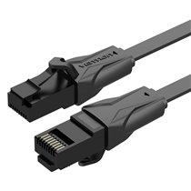 Cable de Red RJ45 UTP IBABI Cat.6/ 3m/ Negro