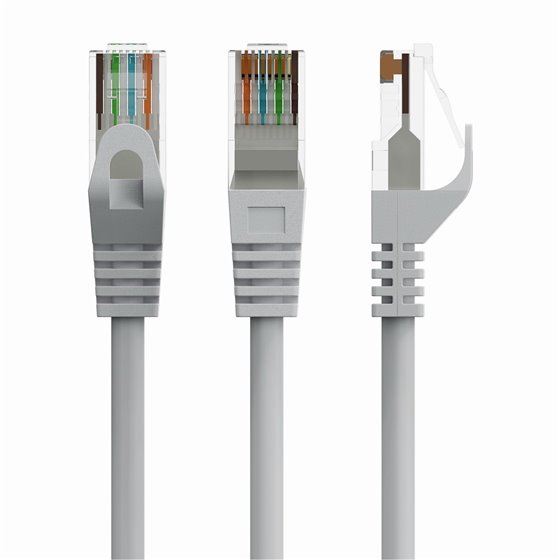 PP6U-CU-1M cable de red Gris Cat6 U/UTP (UTP)