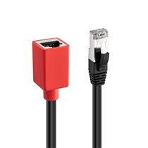 60189 cable de red Negro, Rojo 0,2 m Cat6a
