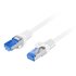 PCF6A-10CC cable de red Blanco 0,5 m Cat6a S/FTP (S-STP)