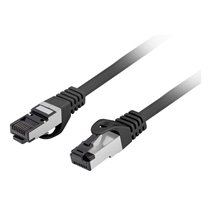 PCF8-10CU-0100-BK cable de red Negro 1 m Cat8.1 S/FTP (S-STP)