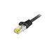 605104 cable de red Negro 5 m Cat6a S/FTP (S-STP)