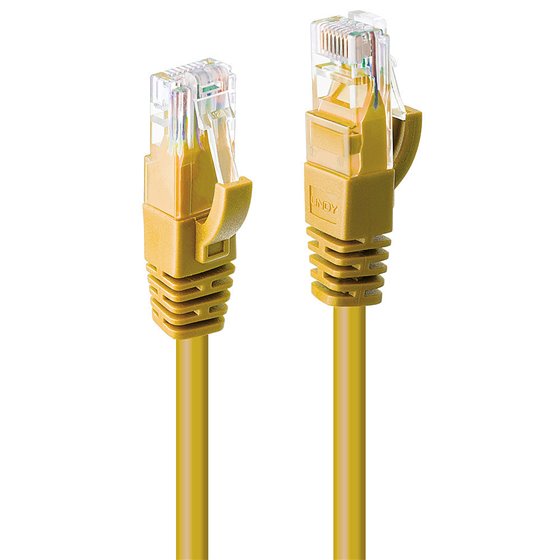 48060 cable de red Amarillo 0,3 m Cat6 U/UTP (UTP)