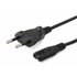 112161 Negro 3 m Enchufe tipo C C7 acoplador